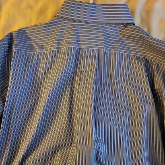 Ralph Lauren L/S Striped Dress Shirt (Non-Iron) (16 32-33) - Picture 5 of 6